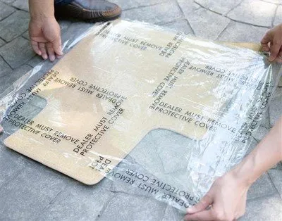 24" X 600" automobilinių kilimų lipni apsauginė plėvelė